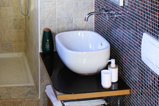 Bagno appartamento bergamo b&b residence rose